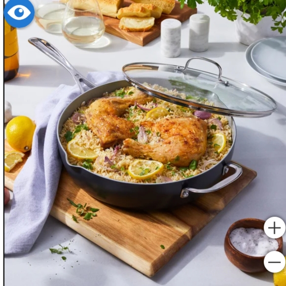 Henckels ceramic nonstick 5 quart saute pan - Picture 4 of 6